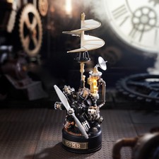 ROKR DIY Metal Da Vinci Helicopter Mechanical 3D Puzzle Building Toys Xmas Gifts