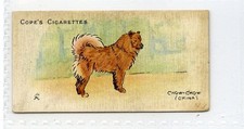 (Gd5620) Cope, Dogs of the World, (Scandinavian), #43 Chow Chow (China) 1912 G+