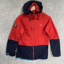 Paramo Jacket Womens Large Windproof Nikwax Directional Ladies Hiking Red Ladies