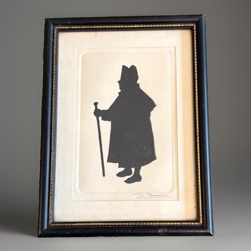 Antique dickens silhouette - antique,