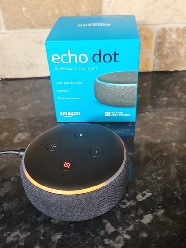 Amazon alexa echo dot 3rd - amazon,