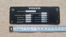 Volvo B10M Valve Pressures