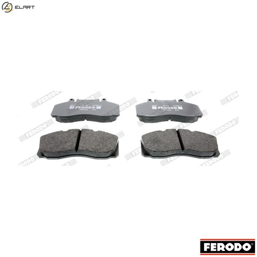 Brake pad set disc - set,