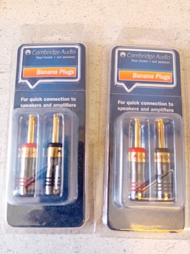 Cambridge audio banana - audio, plugs