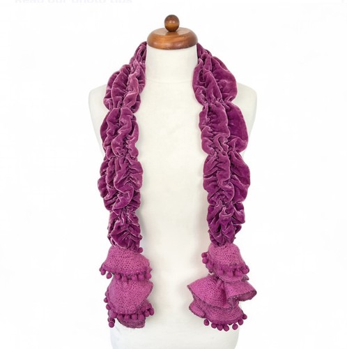 Vintage y2k pink - velvet, ruched