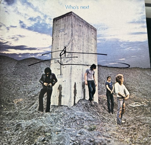 Pete townshend signed the - signed, who