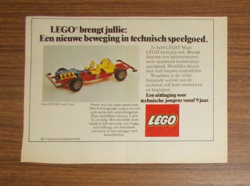 Rare advertising lego - rare,