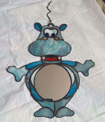 Handmade stained glass sun - stained,