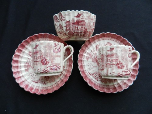 Antique copeland porcelain two - copeland,