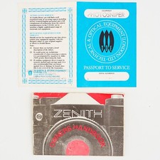 ZENITH 11 OWNERS HANDBOOK &