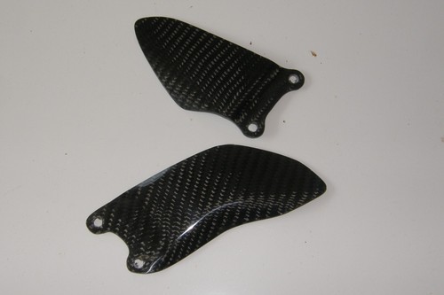 Carbon fibre heel plates - fibre,