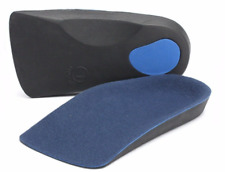 3/4 Orthotic Arch Support Insoles Plantar Fasciitis Fallen Arches Flat Feet Care