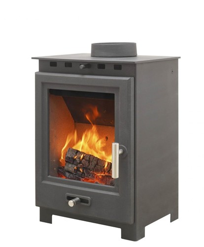 5kw multifuel stove cast - multifuel, iron