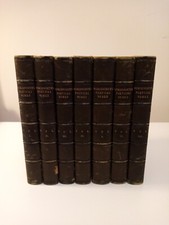 Wordsworth Poetical Works 7 Volumes Fine Binding No Reserve Moxon