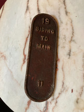 Vintage Cast iron signal lever