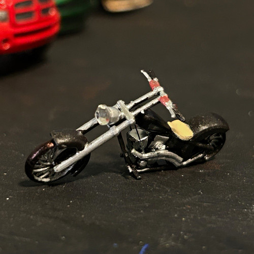 Harley davidson chopper - harley,