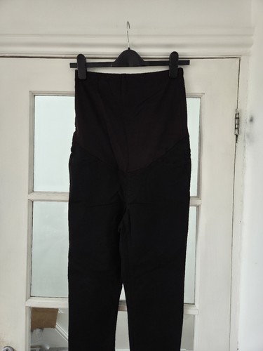 Black maternity jeggings - black,