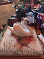 Royal Copenhagen Swan Figurine