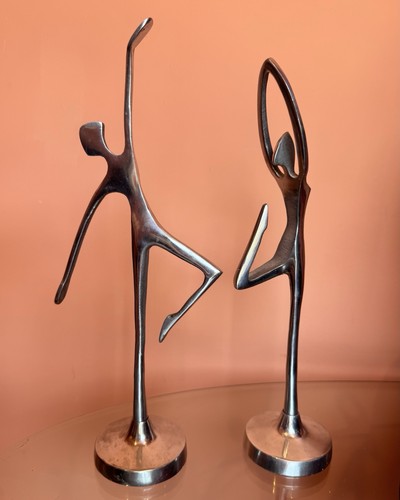 Pair aluminium ballet - ballet, dancer
