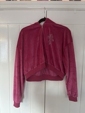 Boohoo Pink Velvet Tracksuit