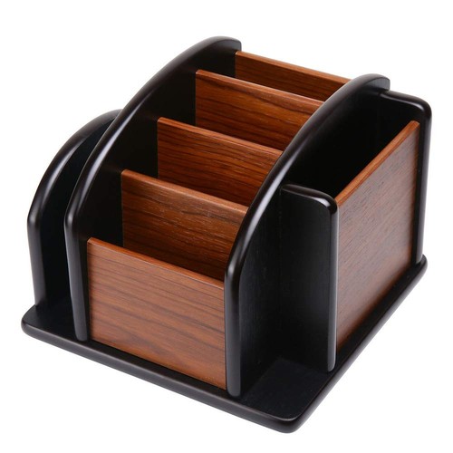 Wooden desk organizer desktop - organizer,,