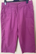Marks & Spencer Ladies Size 14 Cropped Trousers