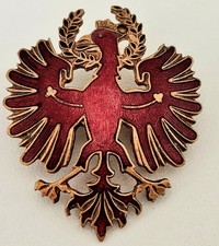Vintage Tyrolean Eagle Enamel