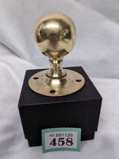 Antique Victorian Reclaimed Brass Door Knob 1¾" Diameter architectural Salvage 