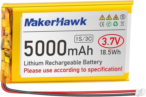 5000mah rechargeable - 3.7v,