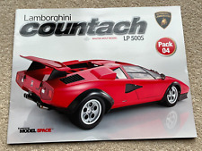 Pack 4 magazine Deagostini Lamborghini Countach Walter Wolf Model LP500S