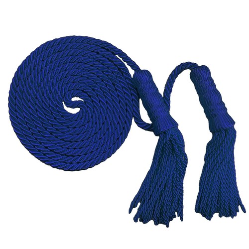 108 inch blue - blue, braided