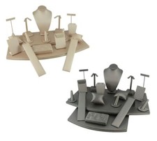 18 Piece Leatherette Jewellery