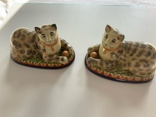 Staffordshire Style Cats - A