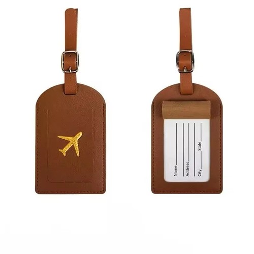 Address tag for suitcase - id,