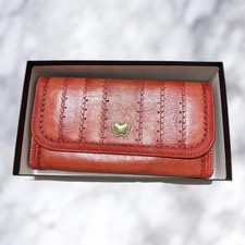 Anna Sui Red Leather Wallet