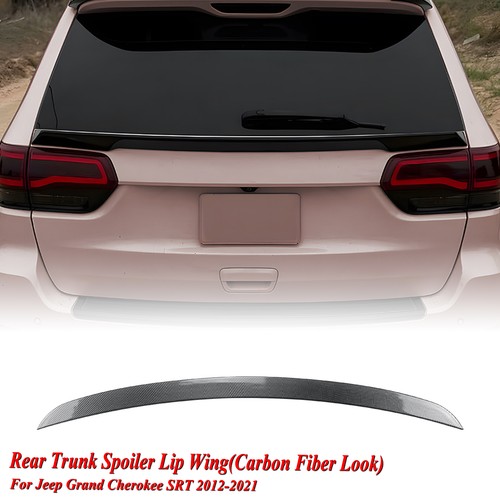 Carbon look rear spoiler - rear,