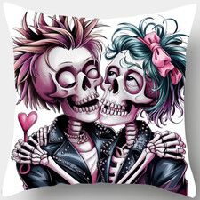 Unusual Gothic Skeleton Lovers