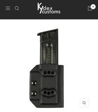 2X Kydex Gsg1911 Mag Holsters W/belt Mount