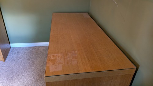 Desk suitable for office den - desk,