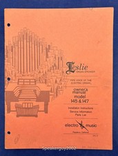 Original Leslie Speaker Model