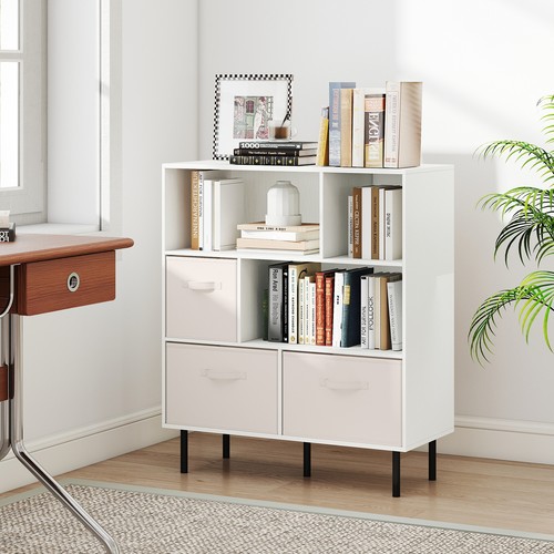 Tier bookcase cube - bookcase, 6-cube