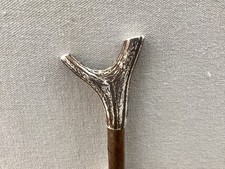 Red deer antler walking - red, hazel