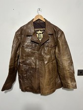 Next Leather Jacket Distressed