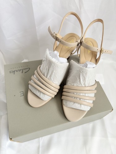 Clarks amali may beige leather - clarks,