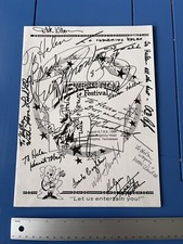 Autographed 1986 Memphis Film