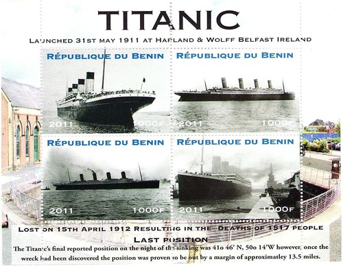 Titanic 2011 mnh - titanic,