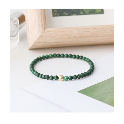 14k gold filled malachite - 14k,