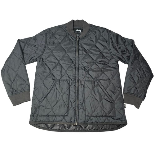 Vtg stussy mens quilted liner - stussy,