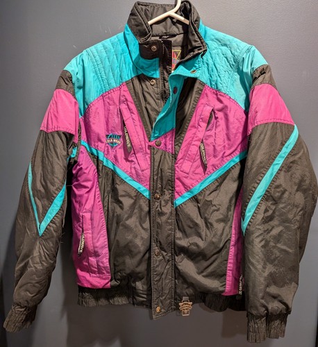 Vintage cold wave - wave, ski