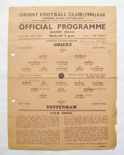 Leyton orient tottenham - v,